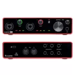 Focusrite® Scarlett 4i4 3rd Gen Audio Interface Audio International 4-in/4-OOT with a built-in prem. + Free Ableton Live Lit.
