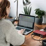 Focusrite® Scarlett 4i4 3rd Gen Audio Interface Audio International 4-in/4-OOT with a built-in prem. + Free Ableton Live Lit.