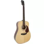 SAGA® SF850 41 -inch guitar, Dreadnough shape, Top Solid Spruce wooden side & back rosewood + free guitar bag