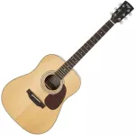 SAGA® SF850 41 -inch guitar, Dreadnough shape, Top Solid Spruce wooden side & back rosewood + free guitar bag