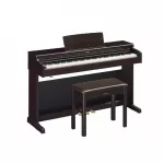 Yamaha® YDP-164 เปียโนไฟฟ้า 88 คีย์ ระบบเสียง CFX ต่อแอพ/หูฟัง/USB ได้ 10 โทนเสียง 60 เพลง + ฟรี ขาตั้ง & เก้าอี้เปียโน