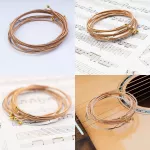 GUITTO GSA-010, Airy Guitar No. 10 Standard, Rustproof Pack Pack, Acoustic Guitar Strings Set 0.010-