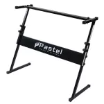 PASTEL PT005, Z -Board Stand, Black Metal Material There is a scale telling the height of Z-Shape Keyboard Stand.