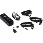 TC Helicon® Go Solo Audio / Midi Mobile Interface Audio International Can be used for both mic/guitar Connect Mike/MIDI. There is a built -in prem. + Free cable connector **