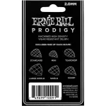 ERNIE BALL® PRODIGY SHIELD 2.0 mm. Special electric guitar guitar, black Delrin® material ** Made in USA ** Model P09331