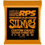 ERNIE BALL® สายกีตาร์ไฟฟ้า เบอร์ 9 แบบผสม อย่างดี ของแท้ 100% รุ่น Hybrid Slinky RPS .009 - .046 ** Made in USA **