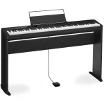 Casio® PX-S1000 เปียโนไฟฟ้า เปียโนดิจิตอล 88 คีย์ แบบ Hammer Action มีลำโพงสเตอริโอในตัว + แถมฟรีขาตั้ง & เก้าอี้ & แป้น