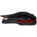 Electric guitar bags for Strat, Tele, Les Paul, SG, 20 mg, Guitar, Guitar, double zipper system, with storage compartments.