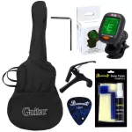Mantic OM-370 Acoustic Guitar Ammee 40 inches OM Stewer/Ox Golf + Free Bag & Tuner & Kapik & Ch