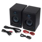 Presonus® Eris E3.5 ลำโพงมอนิเตอร์ 50 วัตต์ ดอกลำโพง 3.5 นิ้ว สำหรับห้องสตู 1 คู่ + แถมฟรีสายเชื่อมต่อ ** ประกันศูนย์