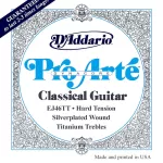 D'Amdario® EJ46T, classic guitar line, Silver Pted Wrap, Composite Dynacore, Titanium Trebles Ha