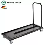 K&M® 11935 รถเข็นขาตั้งโน้ต รถเข็นขาตั้งวงดนตรีออเคสตร้า รถเข็นอุปกรณ์ดนตรี รุ่น Overture ได้มากถึง 12 ตัว Model 11935
