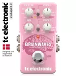 Tc Electronic® Brainwaves Pitch Shifter เอฟเฟคกีตาร์ เสียง Pitch ให้เสียงอันเป็นเอกลักษณ์พร้อมด้วยแป้นเหยียบที่ไวต่อแรงก