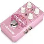 Tc Electronic® Brainwaves Pitch Shifter เอฟเฟคกีตาร์ เสียง Pitch ให้เสียงอันเป็นเอกลักษณ์พร้อมด้วยแป้นเหยียบที่ไวต่อแรงก