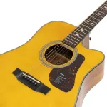 Mantic AG-620 CE 41-inch electric guitar, Dreadnough shape, concave neck, coated, sitka, spruce/Mahogany + free, free bag