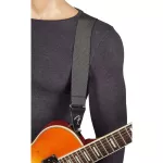 Fender® Modern Tweed Strap, electric guitar sash / acoustic guitar strap / guitar sash, 2 inches wide, genuine leather at the end of the cable.