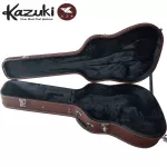 Kazuki, 41 inch acoustic guitar case, artificial skin inside, velvet There are storage and lock keys model DC013 Acoustic Guitar Hardshell Case.