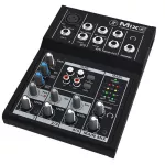 MACKIE® Mix5 Miczer 5 channel plugged in the mic, metal 5 Channel Mixer +, plus free authentic adapter from MACKIE **