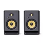 KRK® Rokit RP7 G4 Studio speaker speakers for a 7 -inch professional audio editing work. 145 watts have sub -speakers.