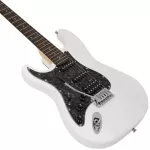 CENTURY CE-A384-LH, the left hand guitar, Strat 22 Freck, Beetle, Belt, Pickup, Electric guitar, left-handed person + free rocker &