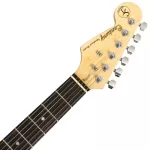 Century CE-A384-LH กีตาร์ไฟฟ้ามือซ้าย ทรง Strat 22 เฟร็ต ไม้เบสวู้ด ปิ๊กอัพผสม HSS กีตาร์ไฟฟ้าคนถนัดซ้าย+ แถมฟรีคันโยก