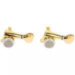 Gotoh® SGS510Z Locking Tuner MG-T S5-L6-GG ลูกบิดกีตาร์ ลูกบิดกีตาร์ไฟฟ้า สีทอง แบบล็อค หัวไฟฟ้า S5 Zinc Gold - Left-S
