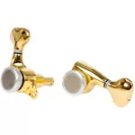 Gotoh® SGS510Z Locking Tuner MG-T S5-L6-GG ลูกบิดกีตาร์ ลูกบิดกีตาร์ไฟฟ้า สีทอง แบบล็อค หัวไฟฟ้า S5 Zinc Gold - Left-S