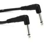 D'Addario® PW-CGTPRA-01 30 cm jack jack effect / bent head 1 FT / Classic Series Patch Cable / Right-Langle to