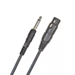 D'Addario® PW-CGMIC-25 Microphone Microphone Length 25.62 meters, XLR Mia-Jack 1/4 inch Classic Series Micro