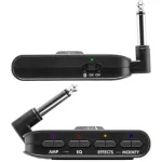 Fender® Mustang Micro Amplug Amplifier Amplifier Amplifier can be used for both electric guitar/bass. There are 12 amp mode, 12 effects per Bluetooth/U.