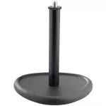 K&M® 23230 Desktop Microphone Stand Mike legs, microphone stand, desktop table, triangular base 15.2 cm. Can be removed.