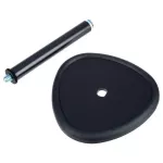 K&M® 23230 Desktop Microphone Stand Mike legs, microphone stand, desktop table, triangular base 15.2 cm. Can be removed.