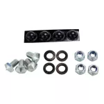 K&M® 26740 Monitor Stand, a rounder standpoint stand, 95 - 143 cm high. The base is 24.5 x 20.5.