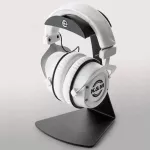K&M® 16075 Headphone Table Stand ที่วางหูฟัง ที่แขวนหูฟัง แบบตั้งโต๊ะ มีแผ่นยางป้องกันเมื่อใช้งาน Model 16075-000-56