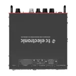 TC Electronic® BH250 Bass Head, a 250 -watt guitar amplifier, has an EQ adjustment button to D.I./USB.