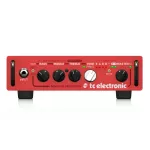 TC Electronic® BH250 Bass Head, a 250 -watt guitar amplifier, has an EQ adjustment button to D.I./USB.