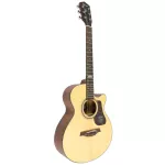 Mantic GT-10AC 40-inch guitar, Om Cutaway shape, Top Sol, Angel Mandrus/Cherry Wood + Free Bag & Jun