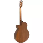 Mantic GT-10AC 40-inch guitar, Om Cutaway shape, Top Sol, Angel Mandrus/Cherry Wood + Free Bag & Jun