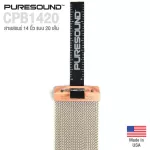 Puresound™ CPB1420 สายสแนร์ แส้สแนร์ 14 นิ้ว แบบ 20 เส้น วัสดุทองเหลือง , Custom Pro Brass 20-String Snare Wire ** Made