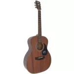 Saga® SP700M 41 inch acoustic guitar, full neck, full neck, Top Sol, Mahogy / Mahogany, coated with black nickel knob