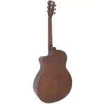 SAGA® SP700G 41 inch guitar, Om Cutaway shape, Top Sol, Hokkani / Mahogany coated with black knob