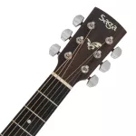 SAGA® SG700 41 inch GA GA GA, Top Solid Slide Square/Mahakani Wood, Coated Spa + Free Guitar & Capo & Set