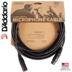 D'Addario® Classic Series Microphone Cable สายไมค์ สายไมโครโฟน XLR แบบ XLR ตัวผู้ / ตัวเมีย  PW-CMIC-25 / PW-CMIC-10  ** Designed and Engineered in