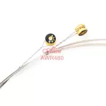 Alice® AWR480 สายกีตาร์โปร่ง เคลือบนาโนกันสนิม Nano Polished Coating แกนสายคาร์บอนสตีลเข้มข้มสูง สายพันวัสดุ 80/20 Bronze