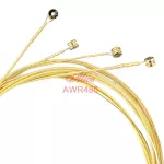 Alice® AWR480 สายกีตาร์โปร่ง เคลือบนาโนกันสนิม Nano Polished Coating แกนสายคาร์บอนสตีลเข้มข้มสูง สายพันวัสดุ 80/20 Bronze