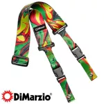 DiMarzio® DP2241 สายสะพายกีตาร์ แบบคลิปล็อคหัวท้าย กว้าง 2 นิ้ว วัสดุไนลอน สำหรับกีตาร์ทุกประเภท สี Green Universe