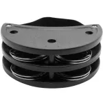 RockaRhythm แทมโบริน สำหรับใส่เท้า แทมโบรินเท้า วัสดุไฟเบอร์ Foot Rhythm Ring Tambourine รุ่น G16-6