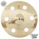 Centent TD-16Z Cymbals 6 Holes แฉ ขนาด 16 นิ้ว แบบ Ozone จาก ซีรีย์ B20 Tang Dragon ทำจากทองแดงผสม Bronze Alloy โลหะผ