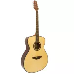 Baracuda OM-200, 41 inch acoustic guitar OM, Annes Pruz /Mahogany wood Nickel silver knob
