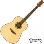 Baracuda D-200, 41 inch acoustic guitar /Mahogany wood Nickel silver knob
